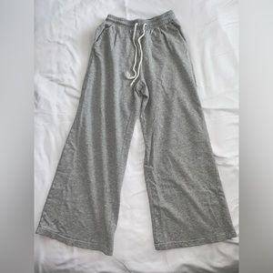 wide leg sweatpants